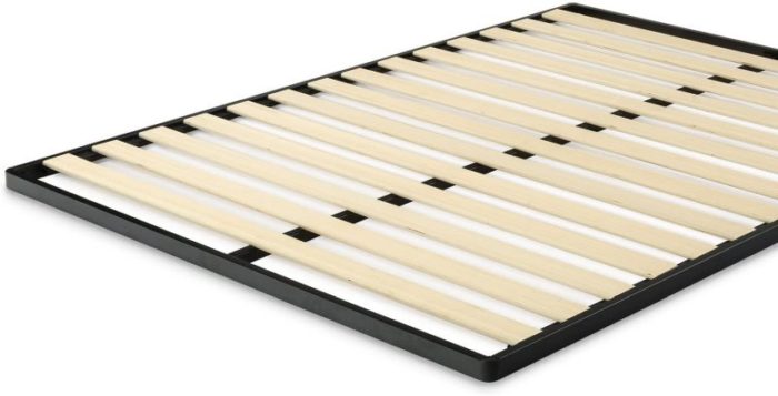 Zinus Deepak Easy Assembly Wood Slat Bunkie Board