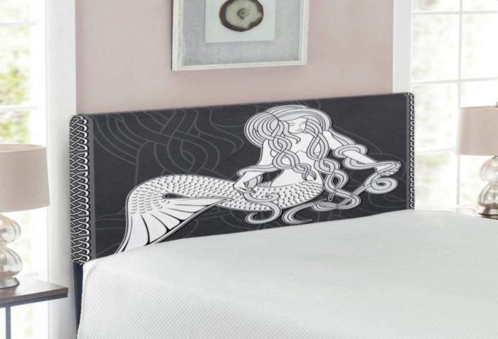 Ambesonne Mermaid Headboard